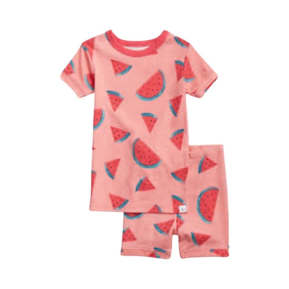 babyGap Watermelon girl pajama set 6-12 Months